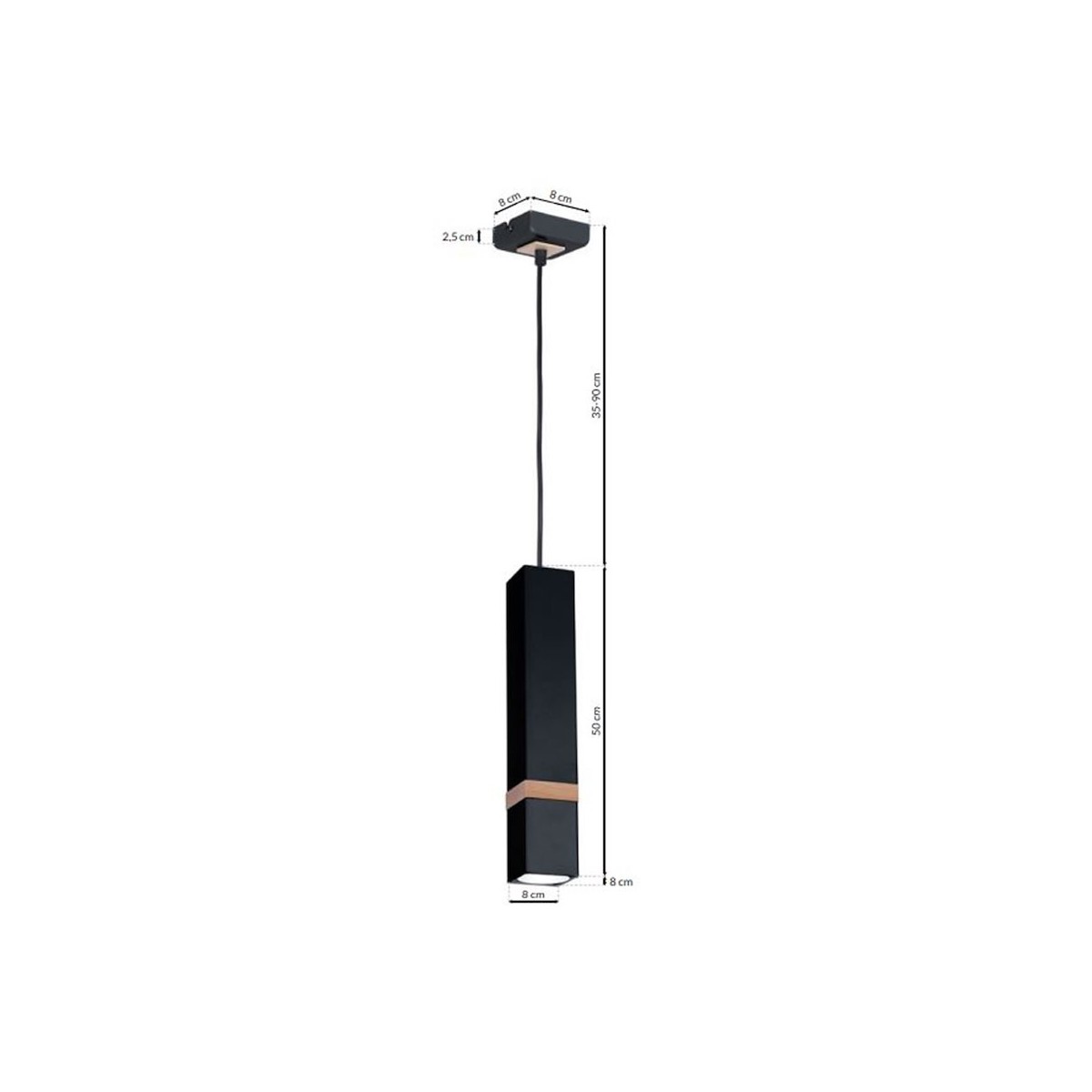 MiLagro MLP5403 lampa wisząca VIDAR loft wyjątkowe oświetlenie