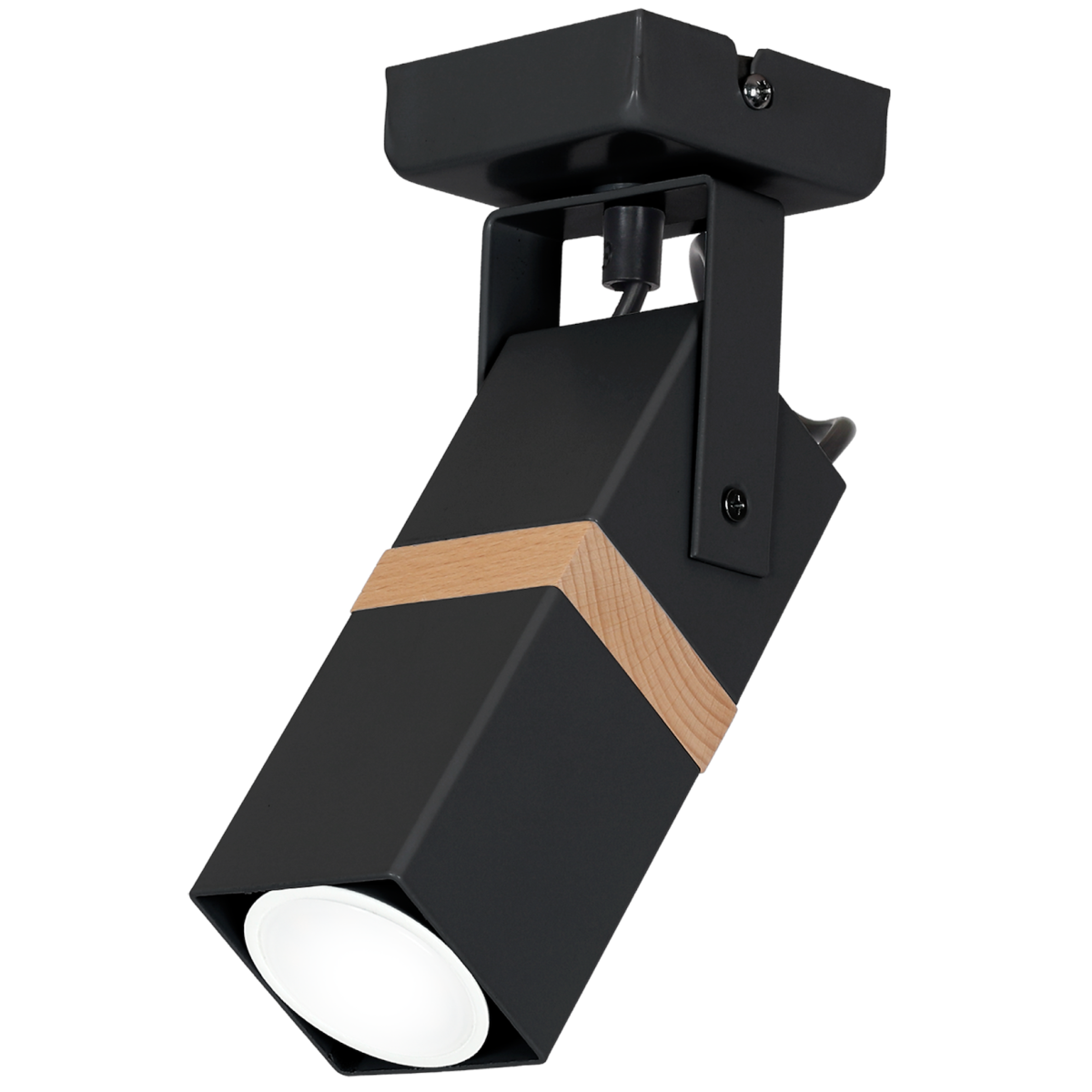 MiLagro Kinkiet VIDAR BLACK 1xGU10 MLP5400