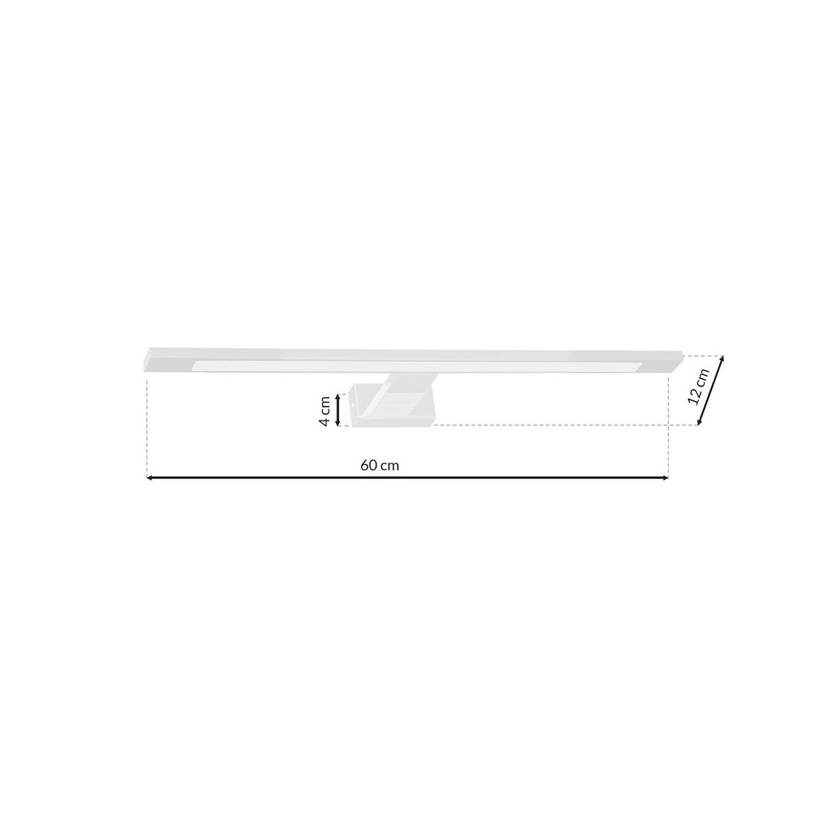 MiLagro ML5571 kinkiet LED SHINE WHITE klimatyczne oświetlenie