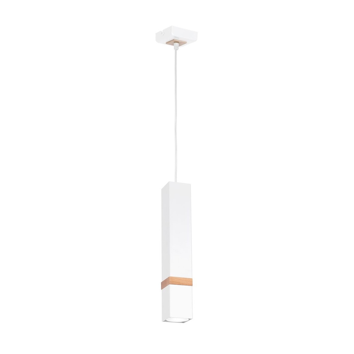 MiLagro Lampa wisząca Vidar Biały 1xGU10 MLP5408