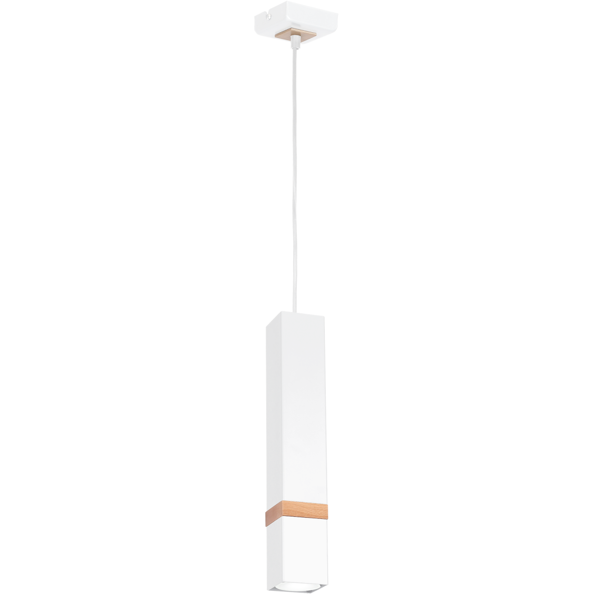MiLagro Lampa wisząca Vidar Biały 1xGU10 MLP5408