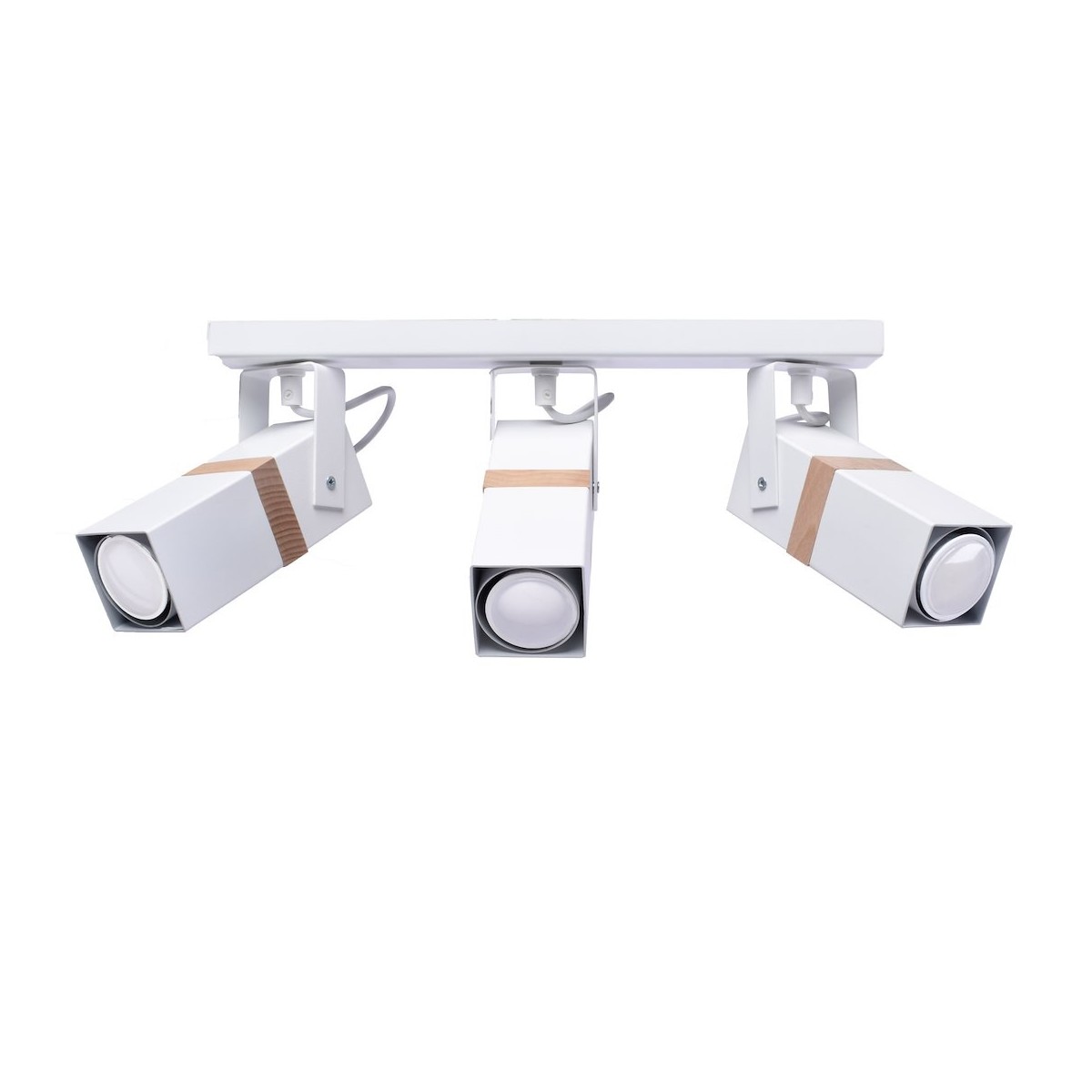 MiLagro Lampa sufitowa Vidar 3xGU10 Biały MLP5407