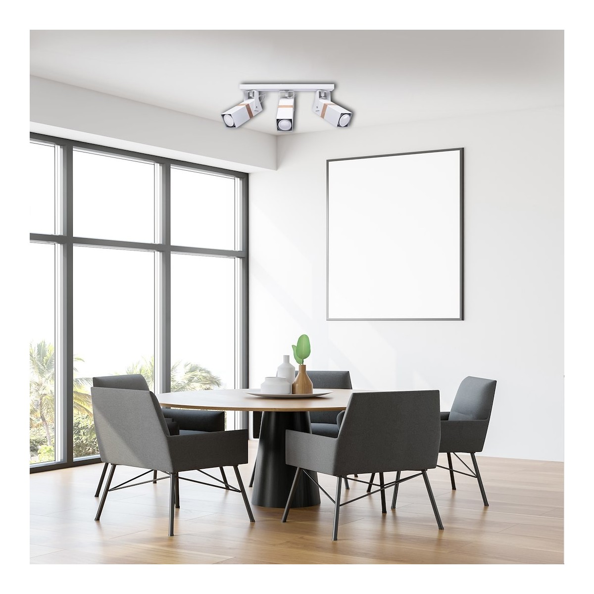 MiLagro MLP5407 lampa sufitowa VIDAR WHITE ekskluzywne oświetlenie
