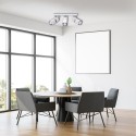 MiLagro MLP5407 lampa sufitowa VIDAR WHITE ekskluzywne oświetlenie
