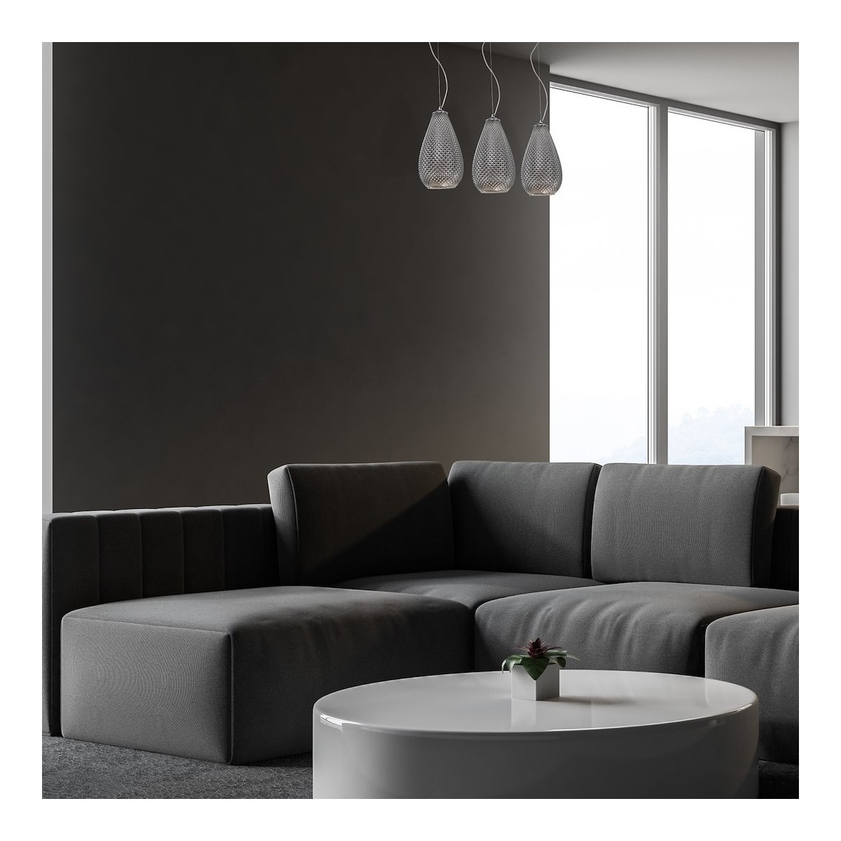 MiLagro Lampa wisząca PETRA 3xE27 ML5481