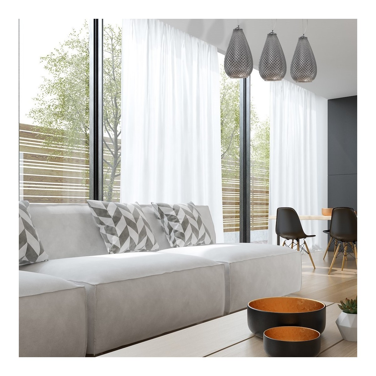 MiLagro Lampa wisząca PETRA 3xE27 ML5481