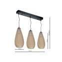 MiLagro Lampa wisząca PETRA 3xE27 ML5483