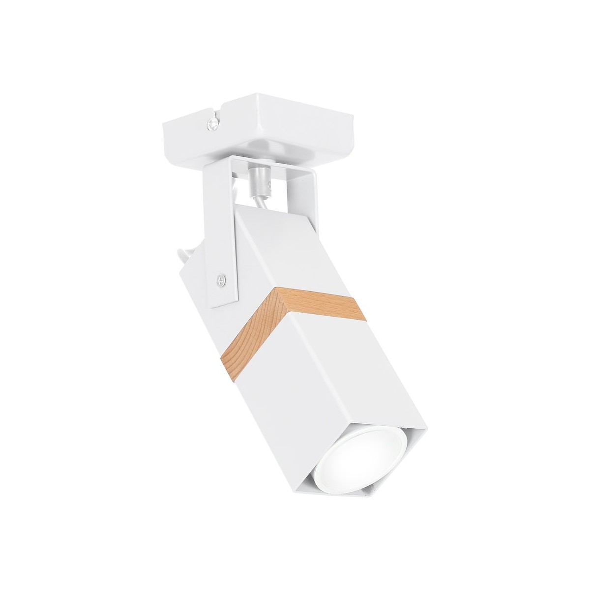 MiLagro Kinkiet Vidar 1xGU10 Biały MLP5405