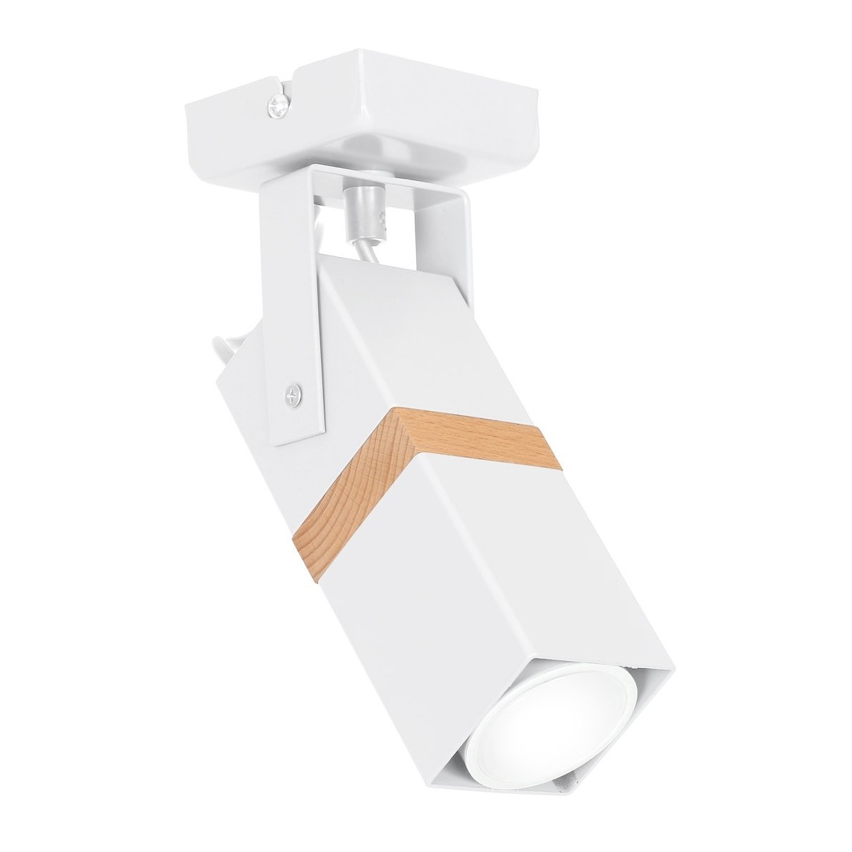 MiLagro Kinkiet Vidar 1xGU10 Biały MLP5405