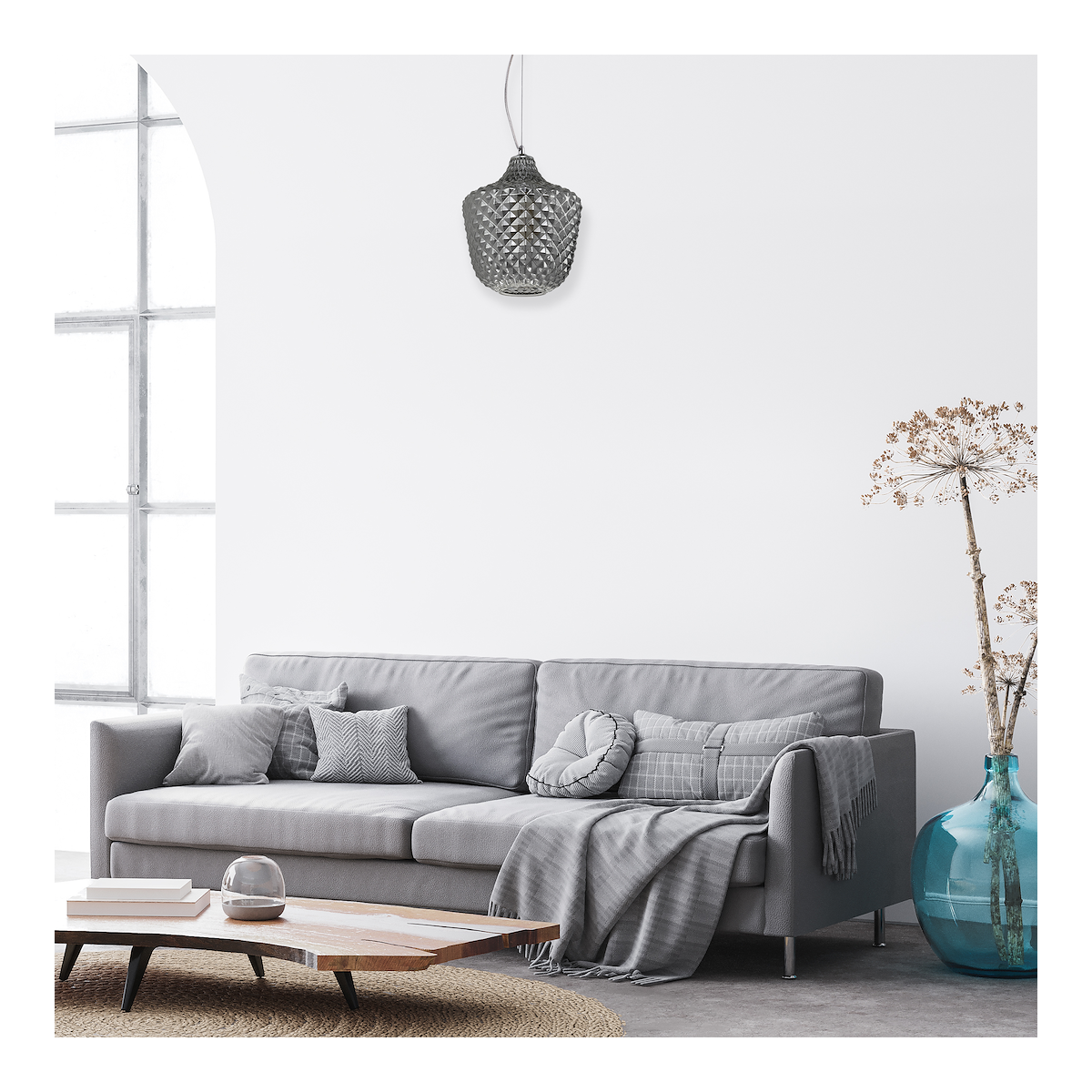 MiLagro Lampa wisząca ORLANDO 1xE27 ML5549
