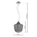 MiLagro Lampa wisząca ORLANDO 1xE27 ML5549