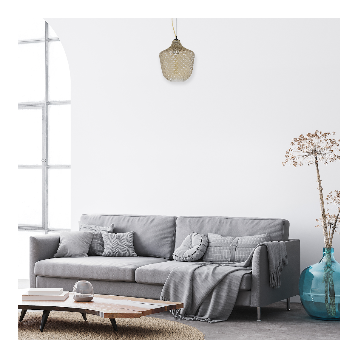 MiLagro ML5550 lampa wisząca ORLANDO stylowe oświetlenie