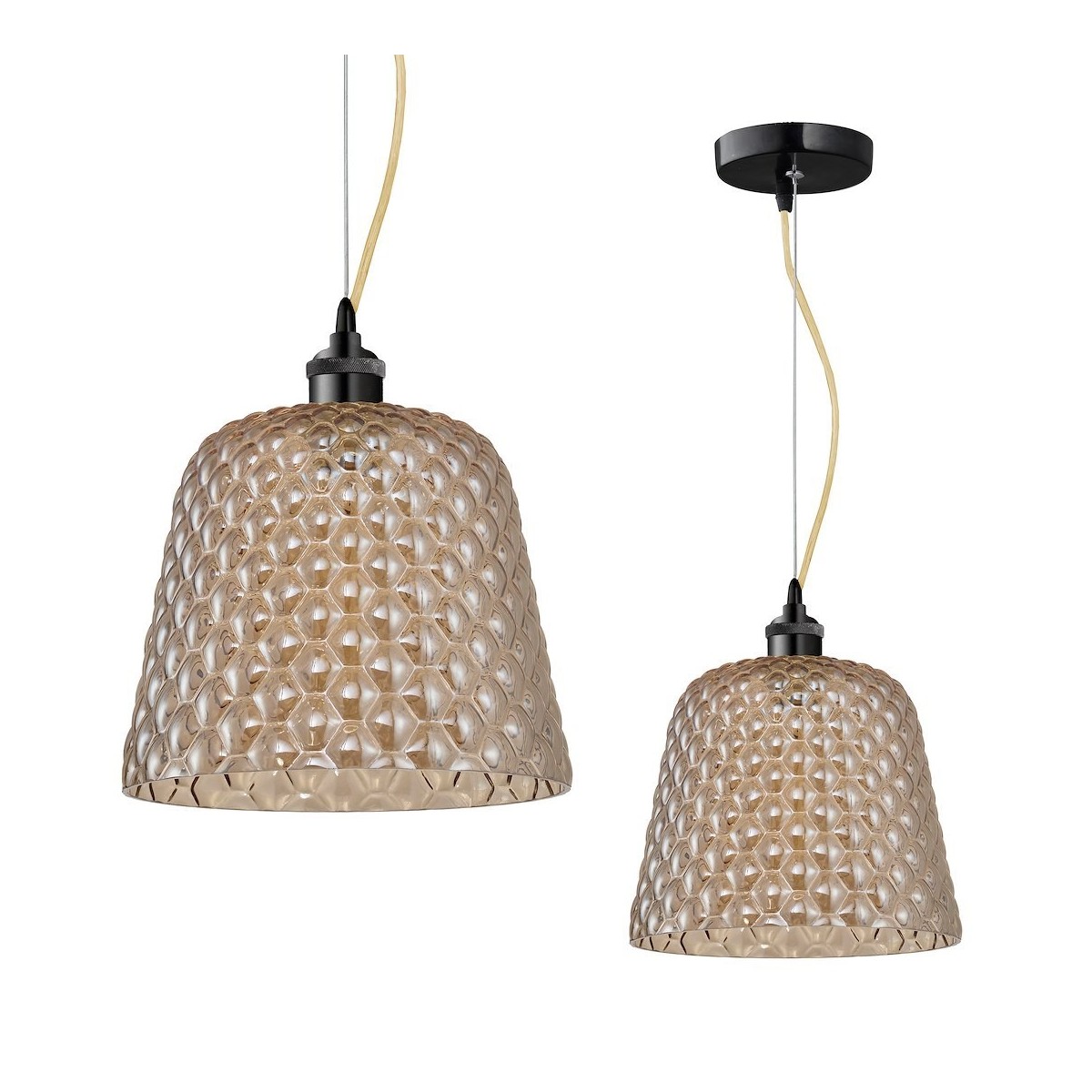 MiLagro Lampa wisząca RIO 1xE27 ML5554