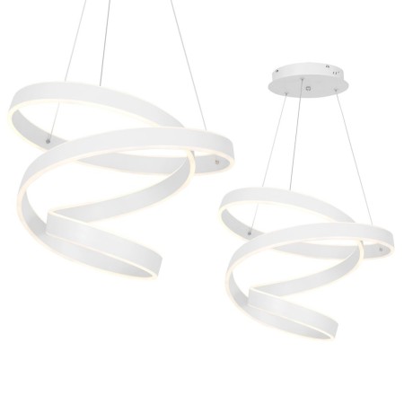 MiLagro ML5492 lampa LED ANDROMEDA biała wyjątkowe oświetlenie