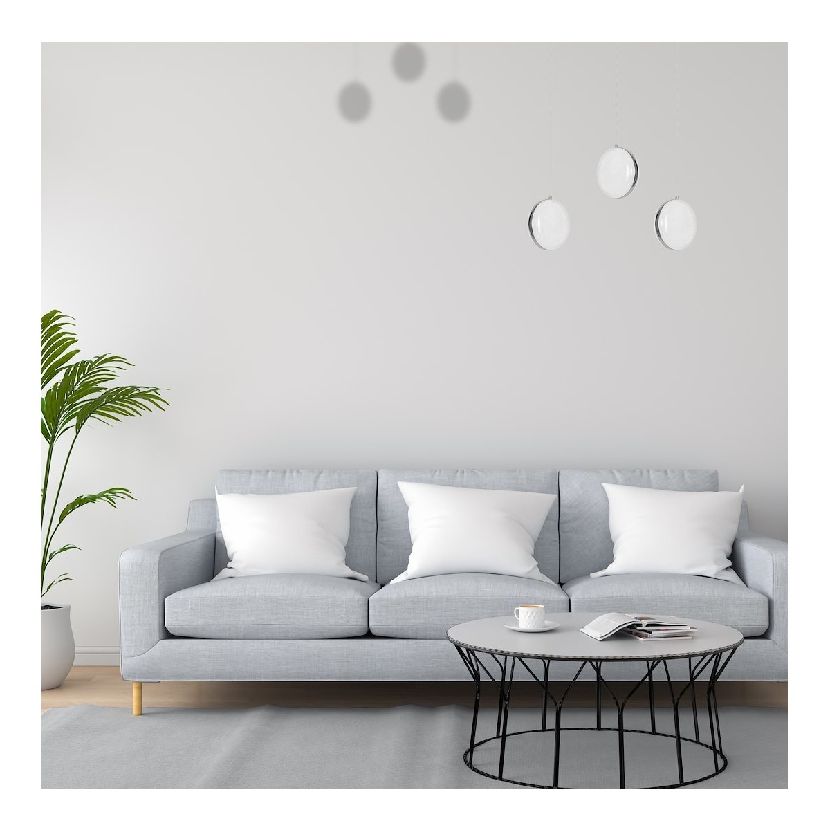 MiLagro ML5497 lampa wisząca LED LIRA unikalne oświetlenie