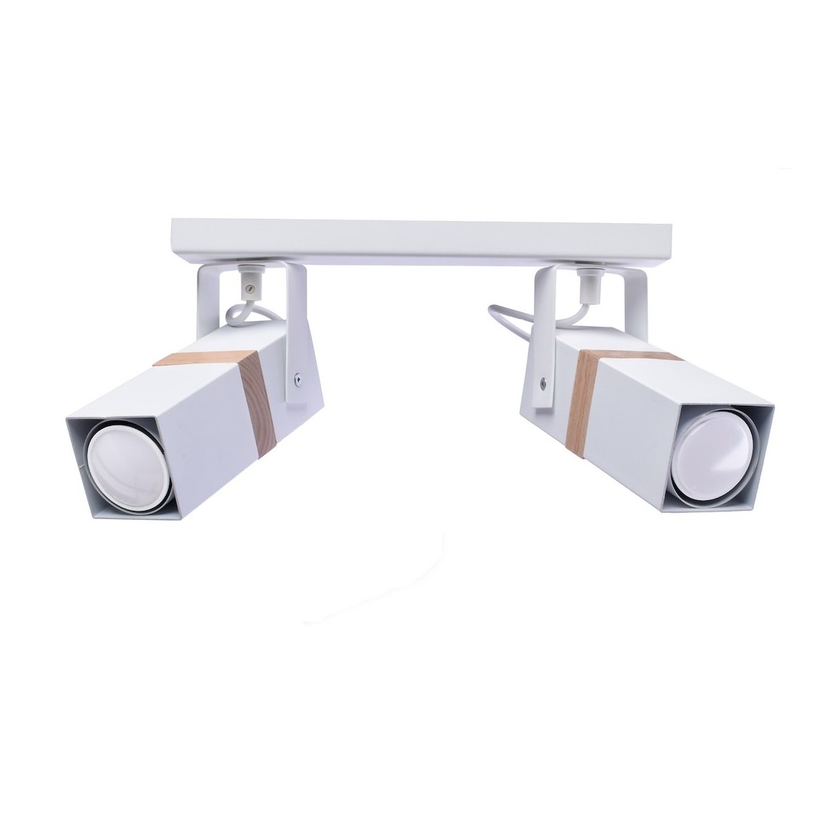MiLagro Lampa sufitowa Vidar 2xGU10 Biały MLP5406