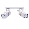 MiLagro Lampa sufitowa Vidar 2xGU10 Biały MLP5406