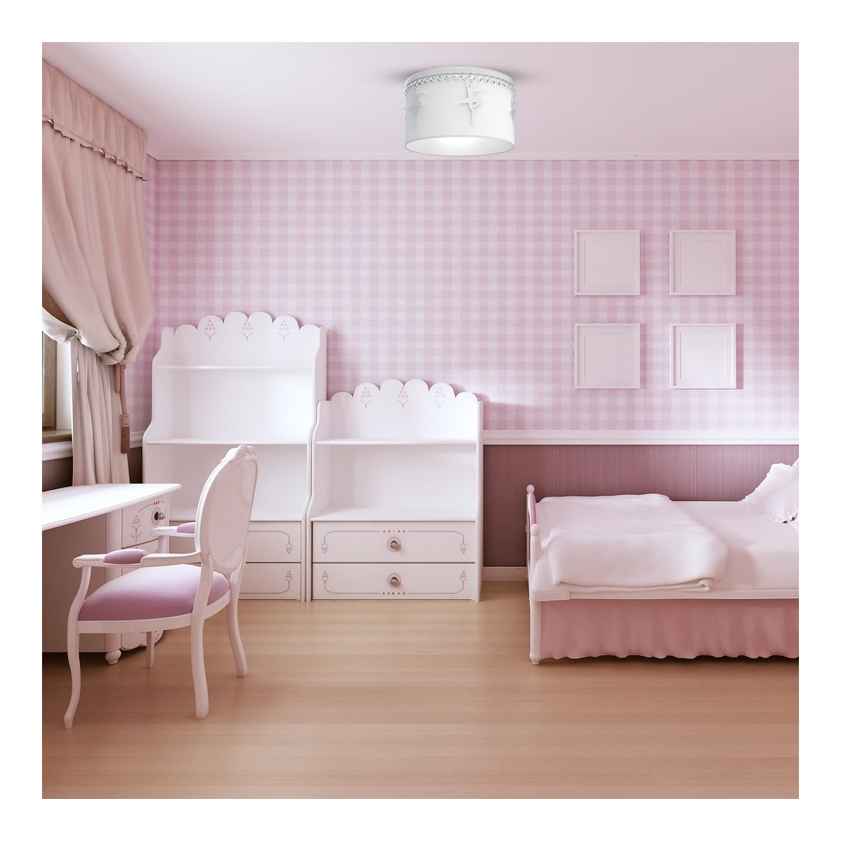 MiLagro MLP4970 lampa BALETNICA WHITE nowoczesne lampy do wnętrz