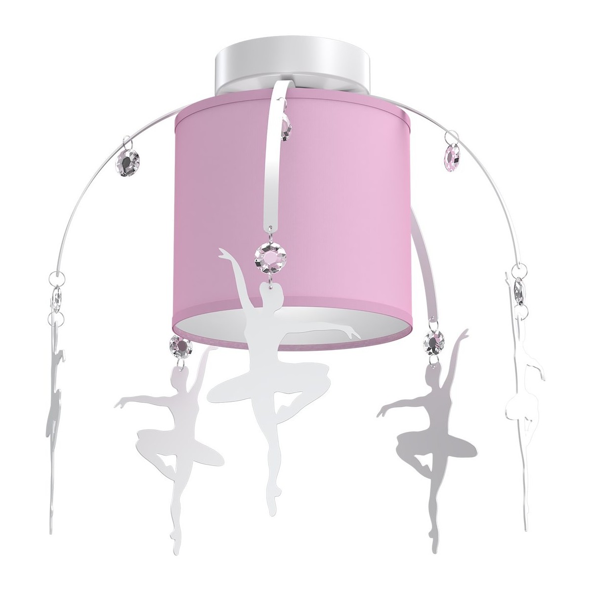 MiLagro MLP4972 lampa BALETNICA PINK designerskie lampy LED