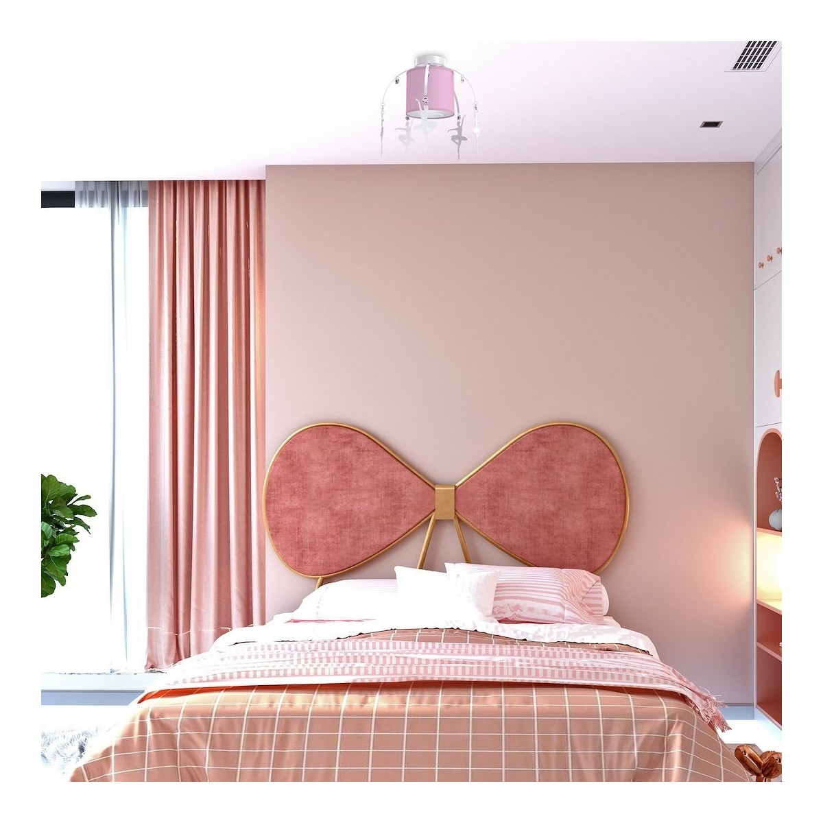 MiLagro MLP4972 lampa BALETNICA PINK designerskie lampy LED