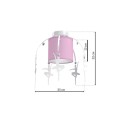 MiLagro MLP4972 lampa BALETNICA PINK designerskie lampy LED
