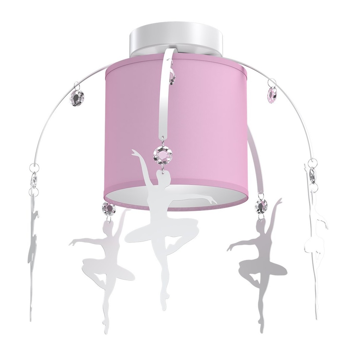 MiLagro Lampa sufitowa BALETNICA PINK 1xE27 MLP4972