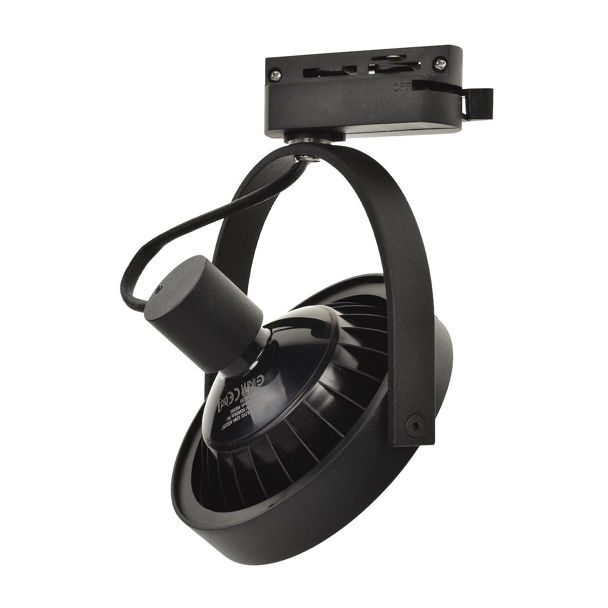 MiLagro ML5702 oprawa track light czarna unikalne oświetlenie