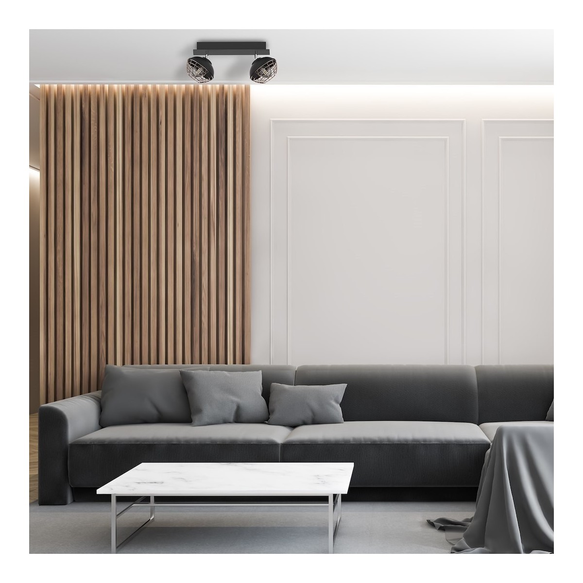 MiLagro ML4610 lampa loftowa LOGAN niepowtarzalne oświetlenie wnętrza