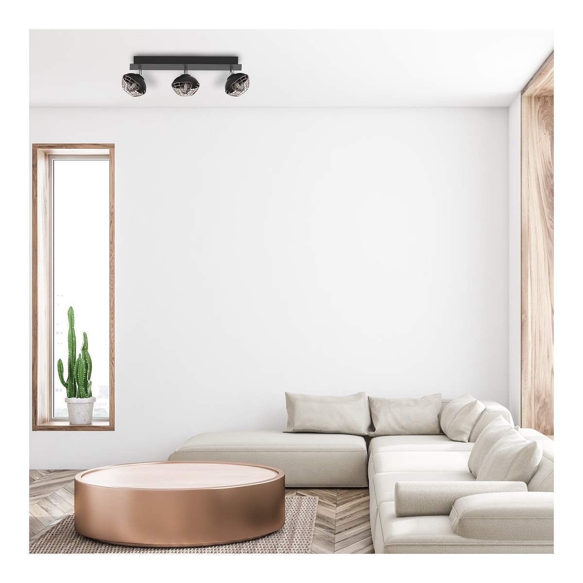 MiLagro ML4611 lampa sufitowa LOGAN światło podkreślające charakter w