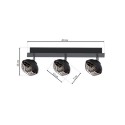 MiLagro ML4611 lampa sufitowa LOGAN światło podkreślające charakter w