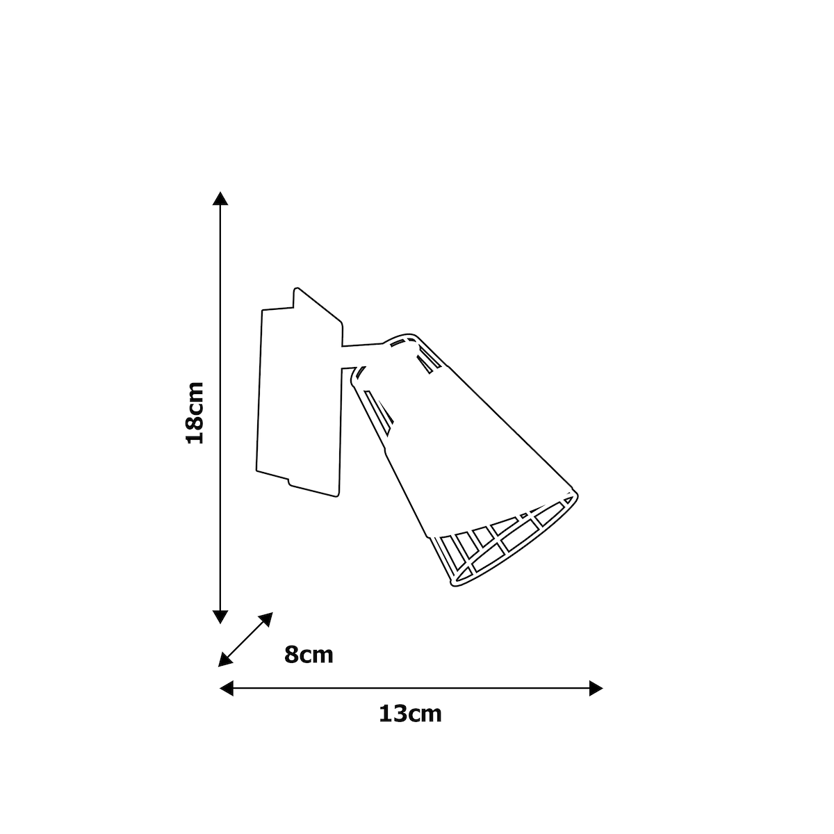 MiLagro Kinkiet RICK 1xE14 ML5565
