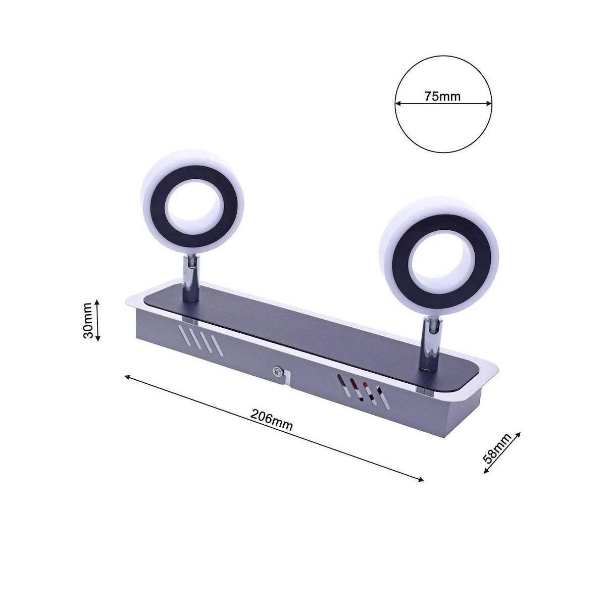 MiLagro Lampa sufitowa SOLE 10W LED ML5489