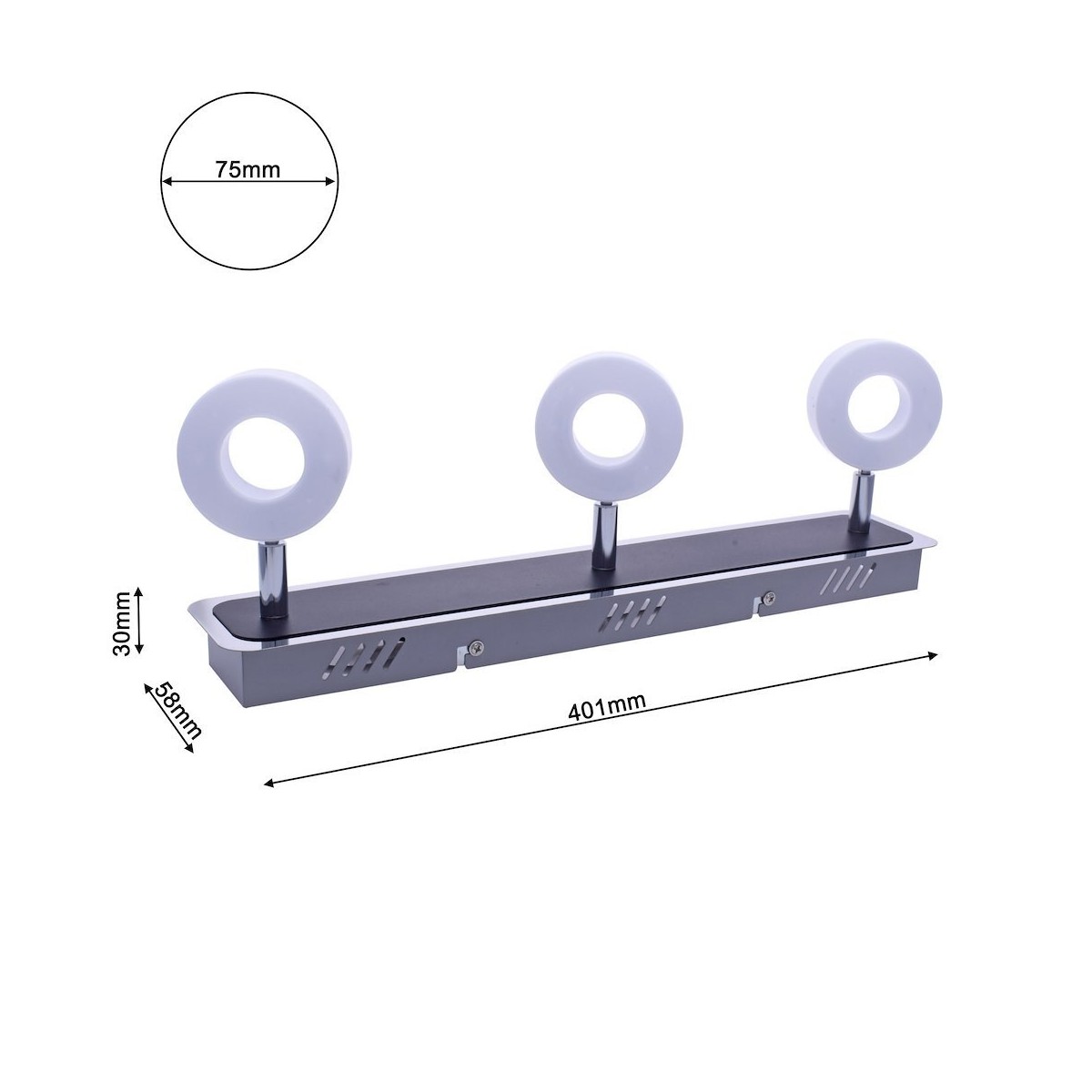 MiLagro ML5490 lampa sufitowa LED oświetlenie klasy premium