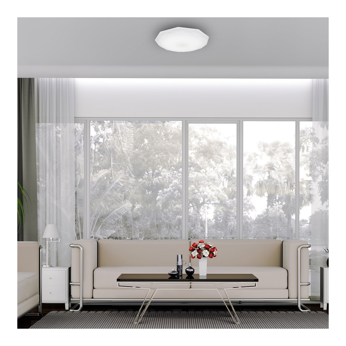 MiLagro HEX 16W LED EK75320 plafon nowoczesne lampy do wnętrz