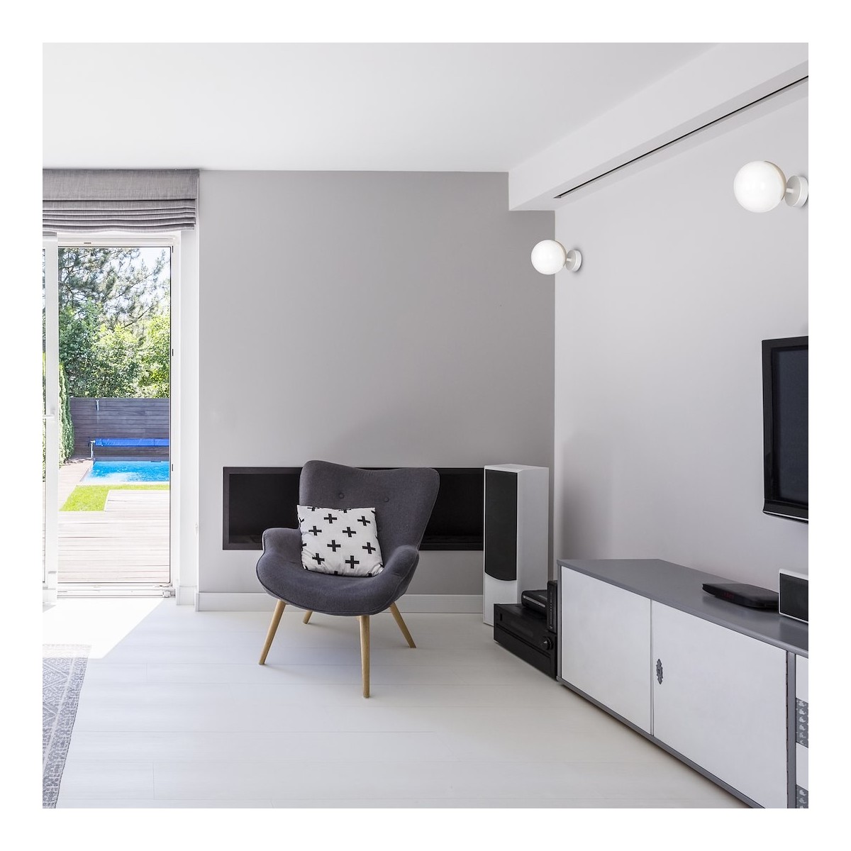 MiLagro Kinkiet SFERA WOOD 1xE14 MLP5423