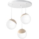 MiLagro Lampa wisząca SFERA WOOD 3xE14 MLP5425