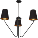 MiLagro Żyrandol VICTORIA BLACK 3xE27 MLP4912