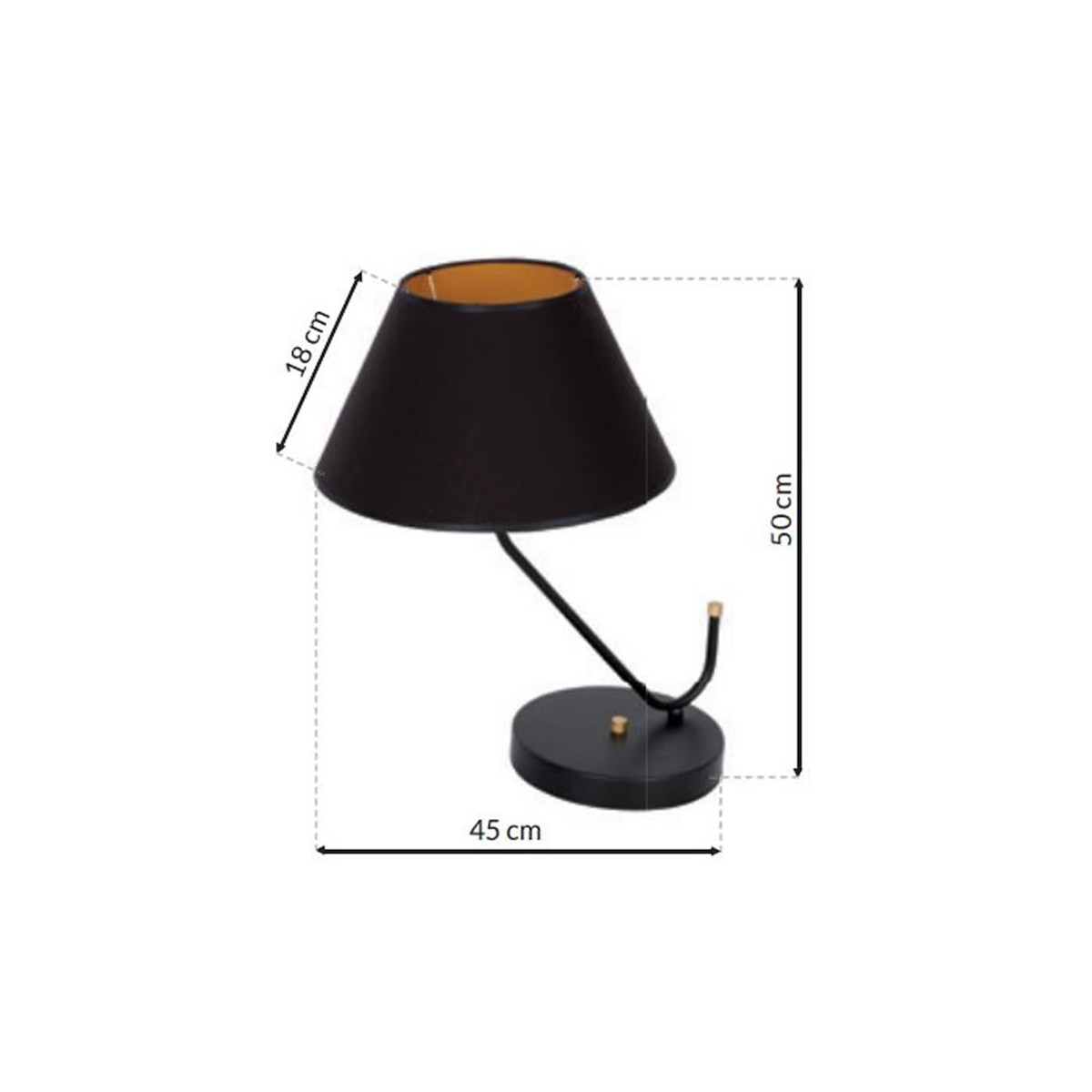 MiLagro VICTORIA BLACK MLP4914 niepowtarzalne oświetlenie wnętrza