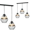 MiLagro Lampa wisząca CLIFF BLACK 3xE27 MLP5525