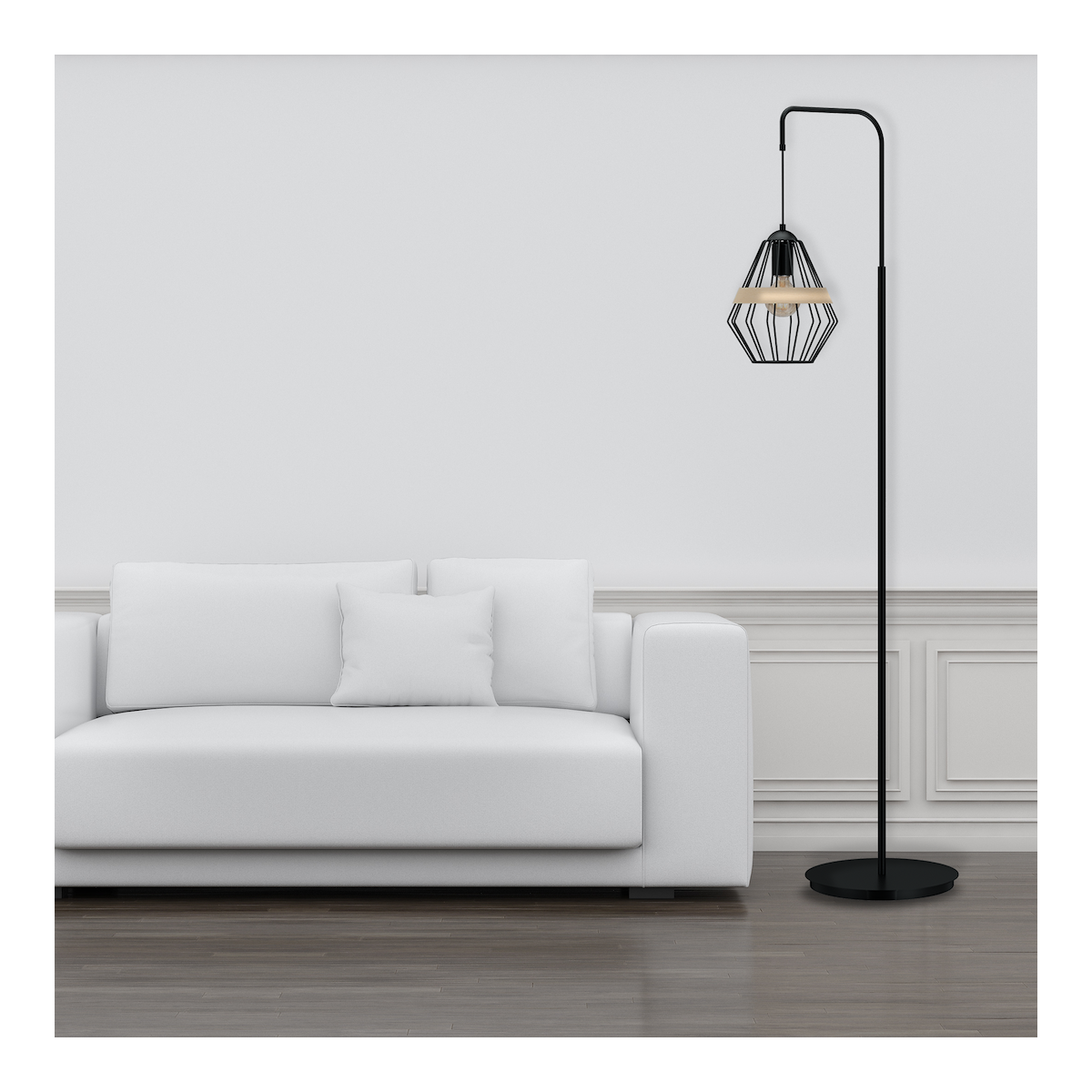 MiLagro CLIFF BLACK MLP5528 designerskie lampy LED