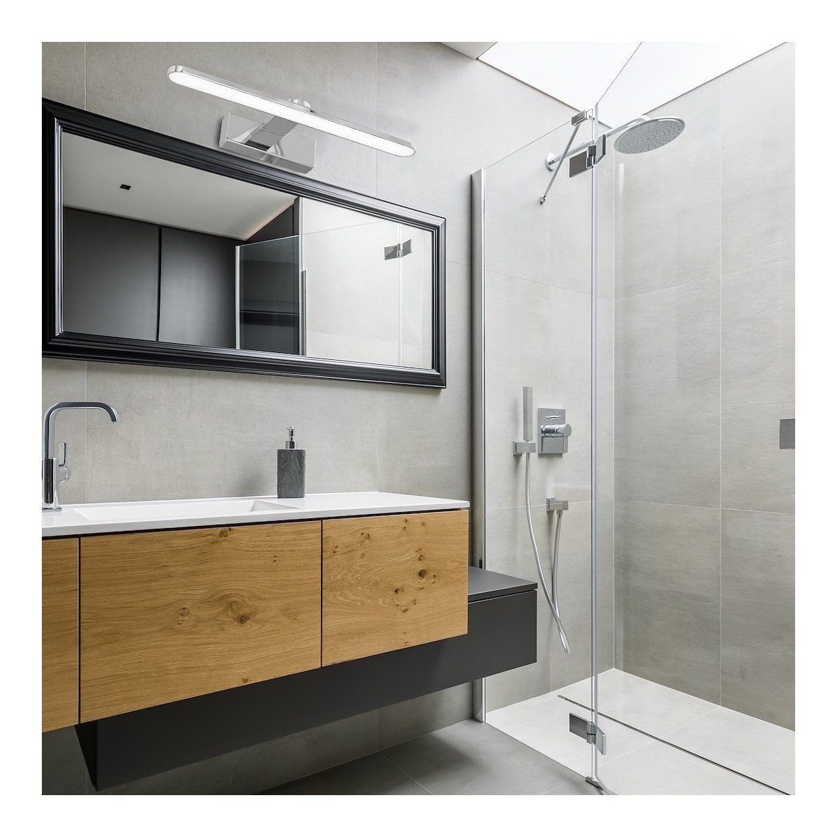 MiLagro Kinkiet SPLASH CHROME 40cm 8W LED ML5613