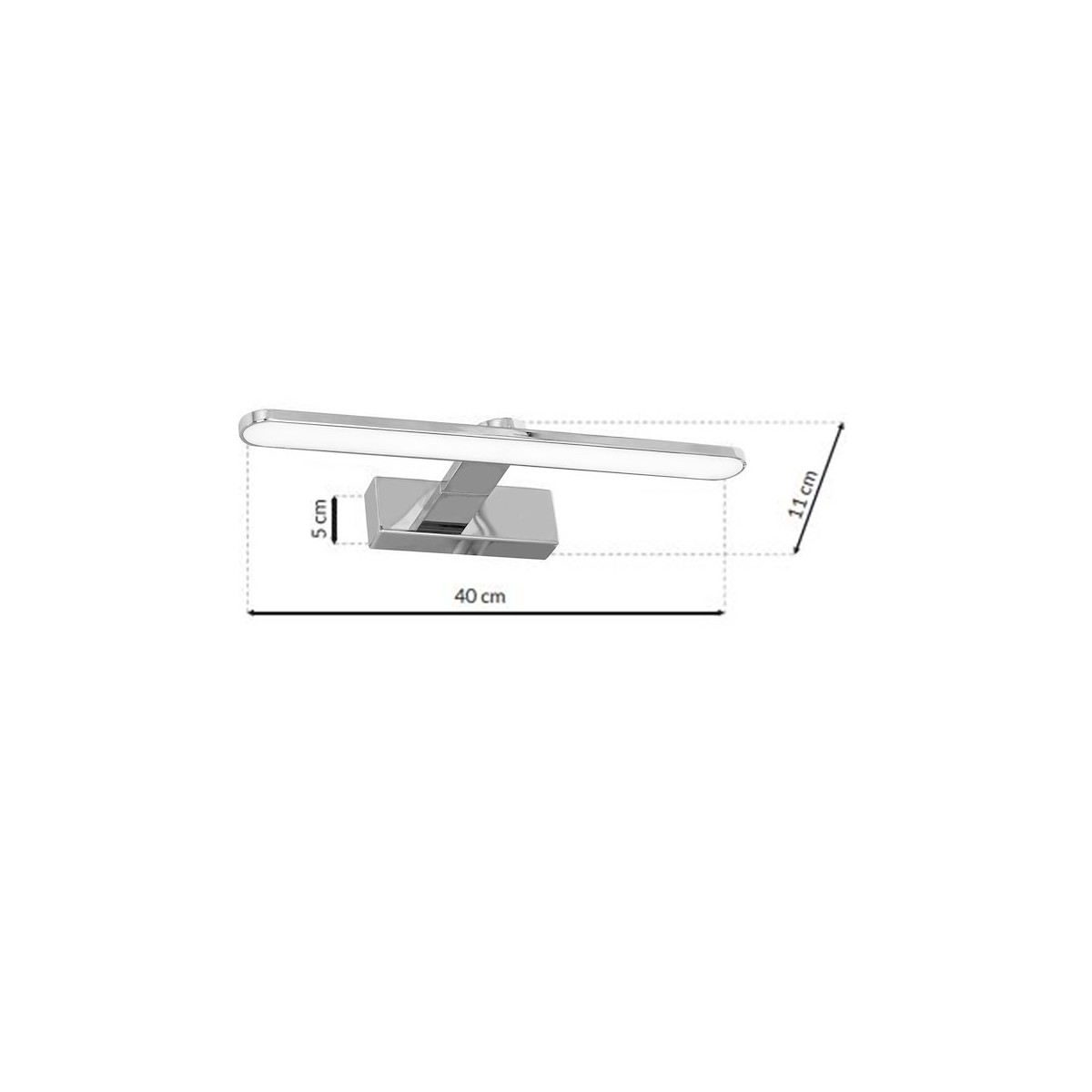MiLagro SPLASH CHROME ML5613 nastrojowe światło