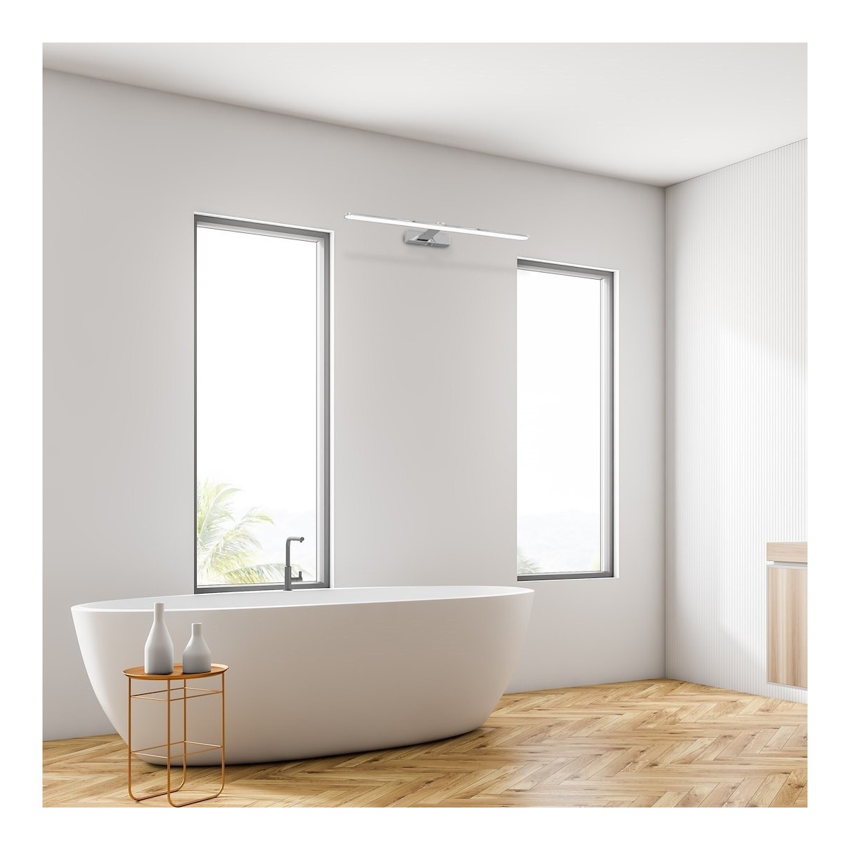MiLagro SPLASH CHROME 60 cm LED wyjątkowa iluminacja