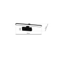 MiLagro SPLASH BLACK 40 cm LED oryginalne źródło światła