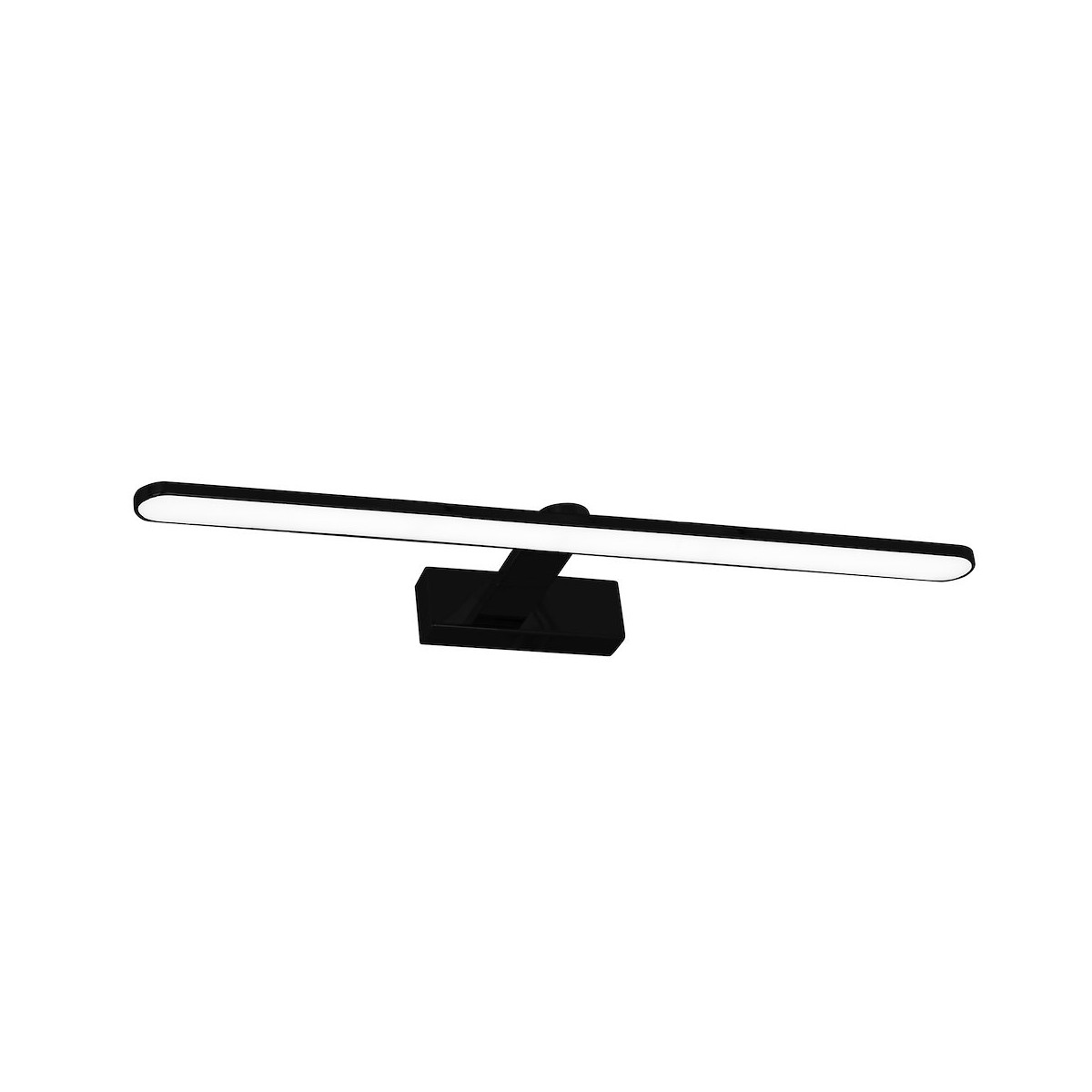 MiLagro SPLASH BLACK 60 cm LED niepowtarzalne oświetlenie wnętrza