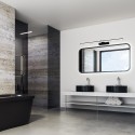 MiLagro SPLASH BLACK 60 cm LED niepowtarzalne oświetlenie wnętrza