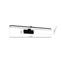 MiLagro SPLASH BLACK 60 cm LED niepowtarzalne oświetlenie wnętrza