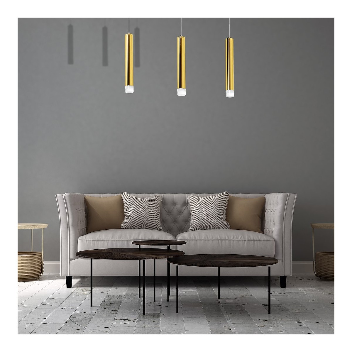 MiLagro GOLDIE 3x5W LED premium oświetlenie
