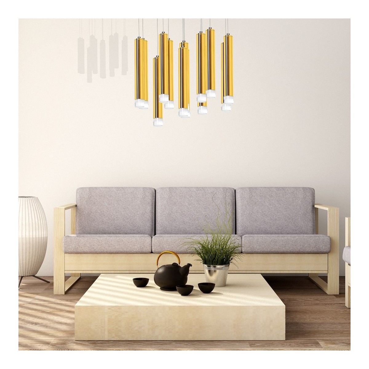 MiLagro Lampa wisząca GOLDIE 12W LED ML5716