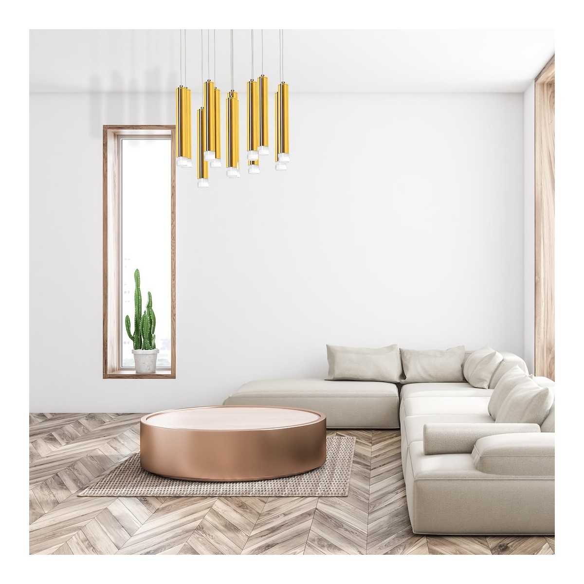MiLagro Lampa wisząca GOLDIE 12W LED ML5716